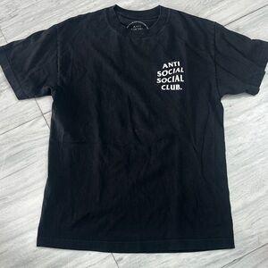 Anti Social Social Club Black Short Sleeve Tee